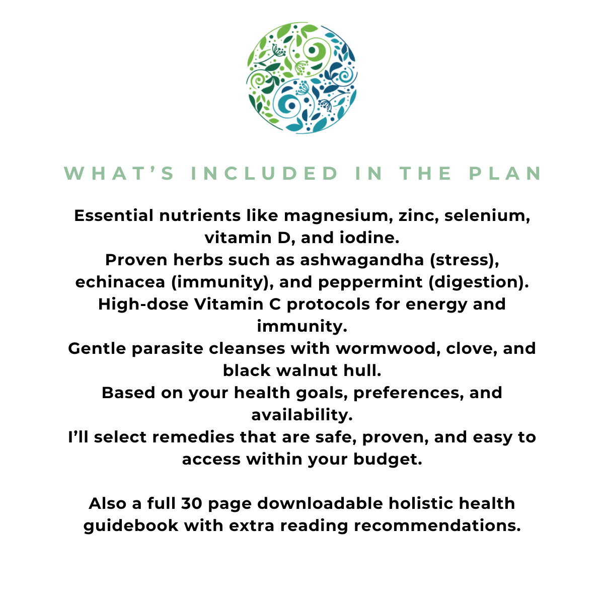 Personal Holistic Health Guide